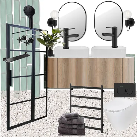 Upstairs Bathroom Interior Design Mood Board by lizziec.rae@gmail.com on Style Sourcebook