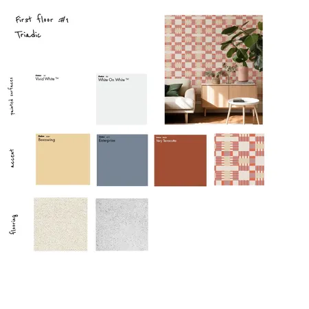 first floor #1 Triadic Interior Design Mood Board by MSP Styling & Design on Style Sourcebook