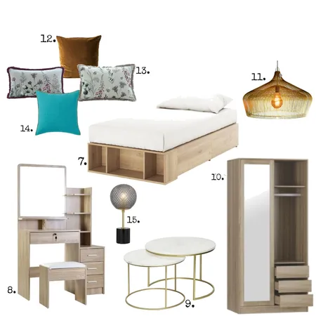Sample Board and Costing 2 Interior Design Mood Board by swearenjen@gmail.com on Style Sourcebook