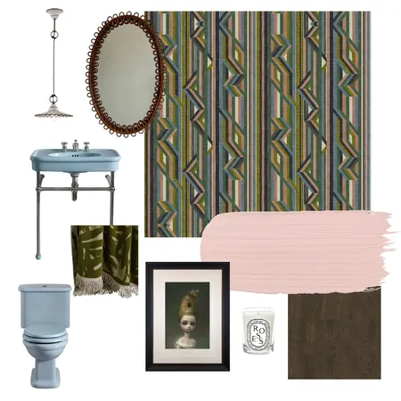 Christian Lacroix Powder Room Interior Design Mood Board by Authentic Spaces on Style Sourcebook