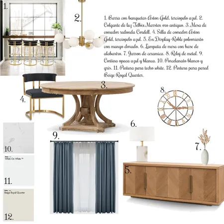 comedor Interior Design Mood Board by AntonelaGonzalez on Style Sourcebook