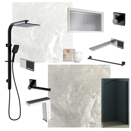 Complete Bathroom Package - Modern Interior Design Mood Board by Beaumont Tiles on Style Sourcebook