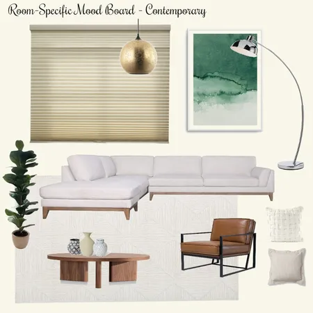 Room-Specific Mood Board - Contemporary Interior Design Mood Board by Fung on Style Sourcebook