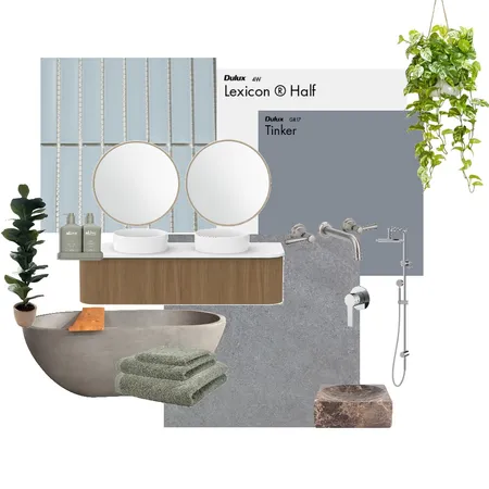 blue and green Interior Design Mood Board by Ella Maree Interiors on Style Sourcebook