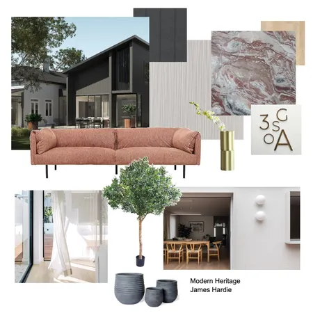 James Hardie Modern Heritage Interior Design Mood Board by manish on Style Sourcebook