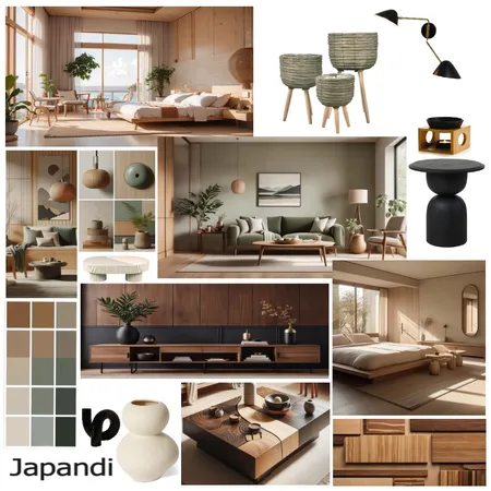 Japandi Moodboard Interior Design Mood Board by arc_cabz@yahoo.com on Style Sourcebook