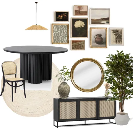 Farmhouse dining Interior Design Mood Board by TashaSimiyu on Style Sourcebook