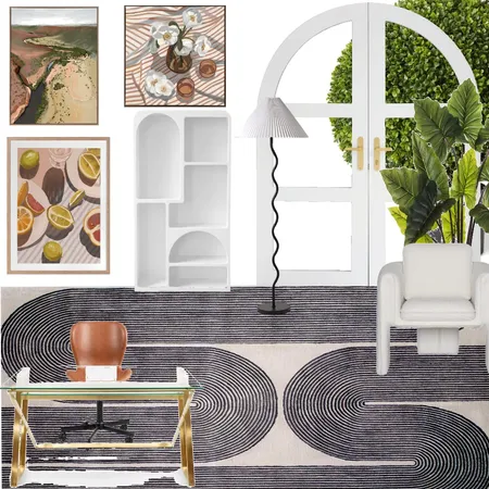 Home Office Sample Board Interior Design Mood Board by Kore Interiors on Style Sourcebook