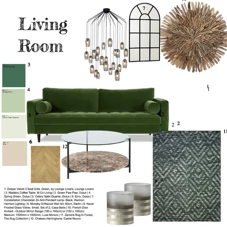 Groundfloor renovation_Living Room Interior Design Mood Board by s_lavina@hotmail.com on Style Sourcebook