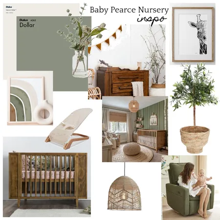 Olive Baby Room Interior Design Mood Board by Sage Design Collective on Style Sourcebook