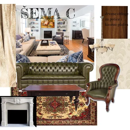 KOREKCIJA PROSTORA U ŠEMU C Interior Design Mood Board by majapaun on Style Sourcebook