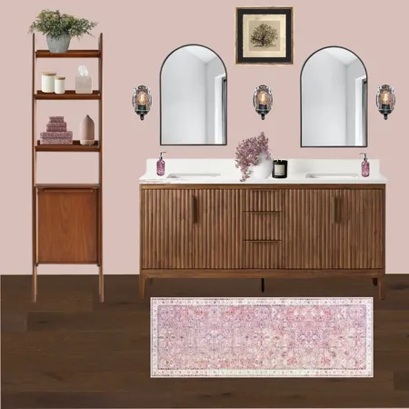 MAUVE BATH Interior Design Mood Board by korielee on Style Sourcebook