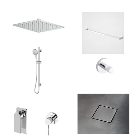 Shower Interior Design Mood Board by Jarvie Street on Style Sourcebook