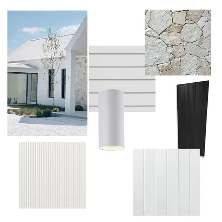 White Facade Interior Design Mood Board by wrightdesignstudio on Style Sourcebook