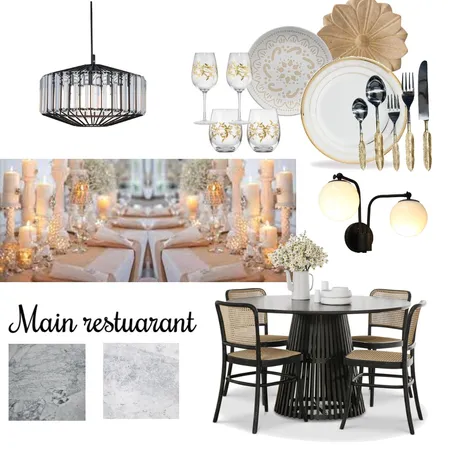 restuarant Interior Design Mood Board by Bowen on Style Sourcebook