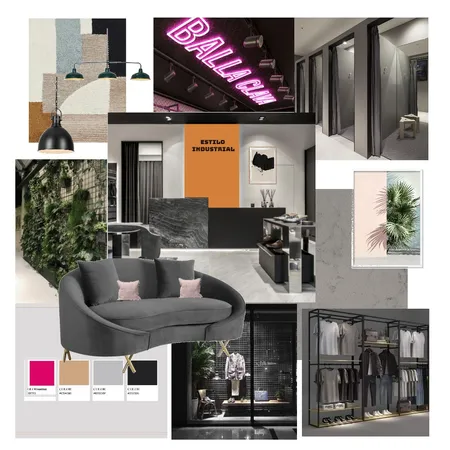 mood board local de indumentaria Interior Design Mood Board by macarenapazn on Style Sourcebook