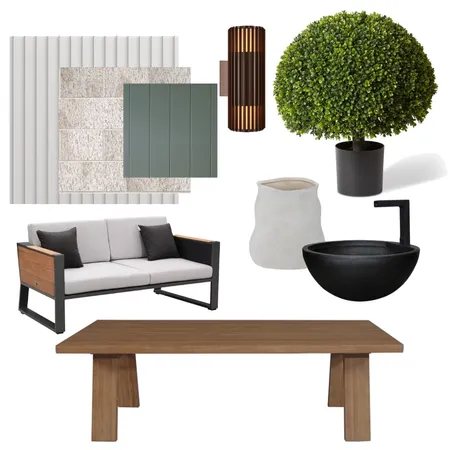 Australian Bush Home Exterior Interior Design Mood Board by Evoke Interior Decorating on Style Sourcebook