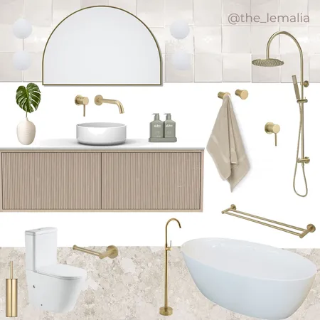 Master Ensuite Interior Design Mood Board by jessietufilli@hotmail.com on Style Sourcebook