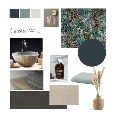 Gäste WC  Variante Karin Jau Interior Design Mood Board by RiederBeatrice on Style Sourcebook