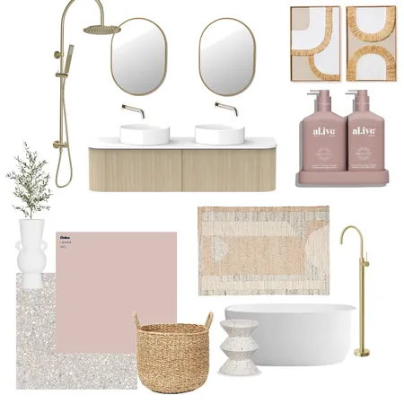 Ensuite Interior Design Mood Board by Ashjayp on Style Sourcebook