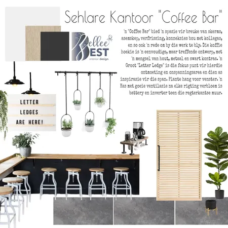 Sehlare Coffee Bar Interior Design Mood Board by Zellee Best Interior Design on Style Sourcebook