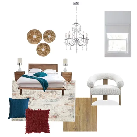 Master bedroom in main residence Interior Design Mood Board by rebecca.medlen08@gmail.com on Style Sourcebook