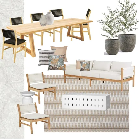 Outdoor Area - Transitional Home Interior Design Mood Board by Eliza Grace Interiors on Style Sourcebook