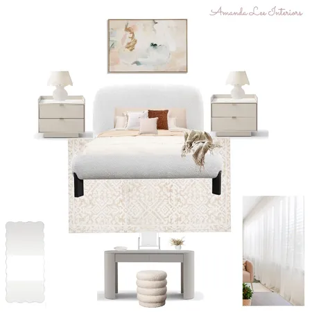 Treeby Masterbedroom Final Room Interior Design Mood Board by Amanda Lee Interiors on Style Sourcebook