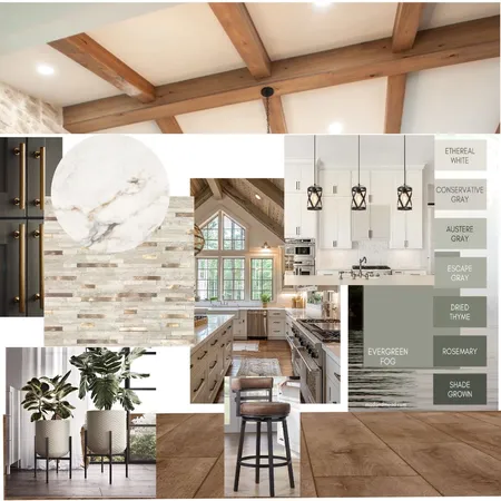 Modern Farmhouse Interior Design Mood Board by Tnp24 on Style Sourcebook