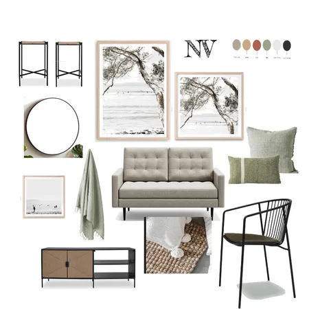 NV Lounge - Tea Tree Bay Interior Design Mood Board by lmg interior + design on Style Sourcebook