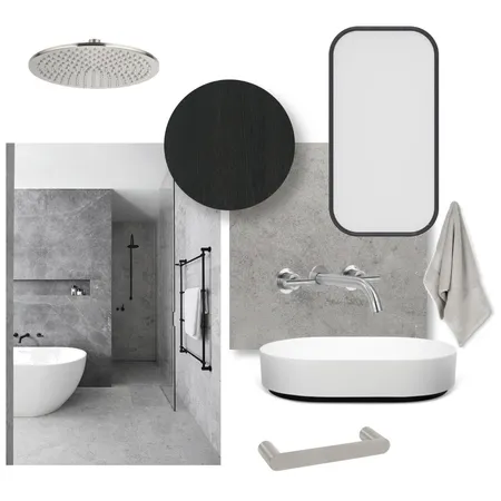 Diamond Creek Ensuite Interior Design Mood Board by Studio McHugh on Style Sourcebook