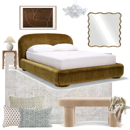 Bedroom Interior Design Mood Board by Thanyakan kaewrassameenawin on Style Sourcebook