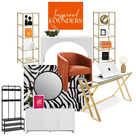 Priscilla's Creative Space Interior Design Mood Board by The Ginger Stylist on Style Sourcebook