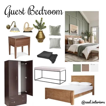 Guest bedroom Interior Design Mood Board by Cae_labitag on Style Sourcebook