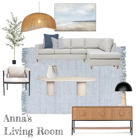 Annas Living Room Interior Design Mood Board by Little on Style Sourcebook