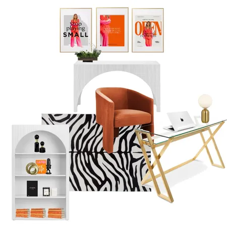 Priscilla's Creative Space version 2 Interior Design Mood Board by The Ginger Stylist on Style Sourcebook