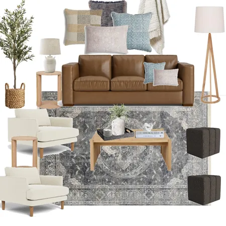 Transitional Living Room Interior Design Mood Board by Eliza Grace Interiors on Style Sourcebook