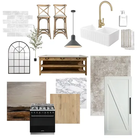 modern farmhouse kitchen Interior Design Mood Board by Paris.stenning on Style Sourcebook