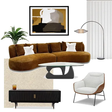 Mid centuary Modern Mood Interior Design Mood Board by Five Files Design Studio on Style Sourcebook