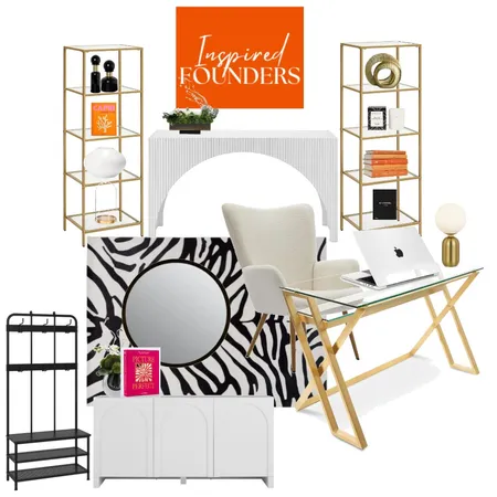 Priscilla's Creative Space Interior Design Mood Board by The Ginger Stylist on Style Sourcebook