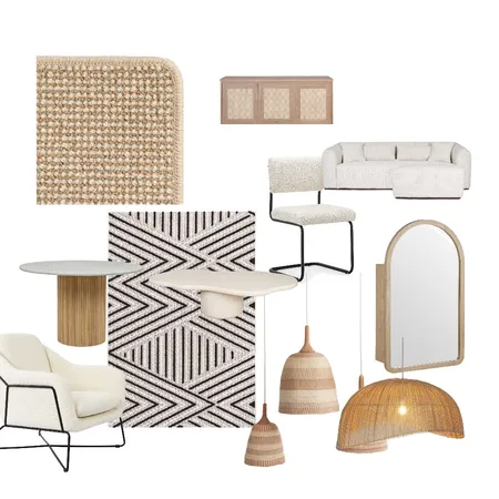 Boho style Interior Design Mood Board by Motsei on Style Sourcebook