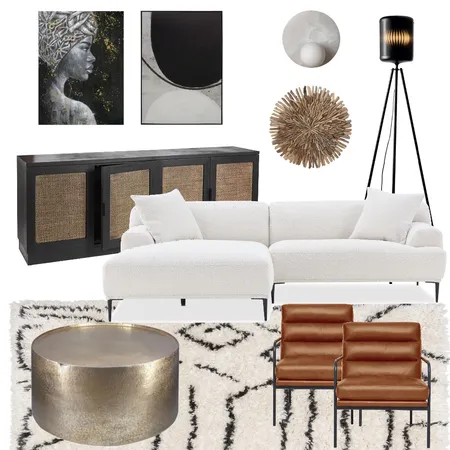 african tribal luxe Interior Design Mood Board by tereza on Style Sourcebook