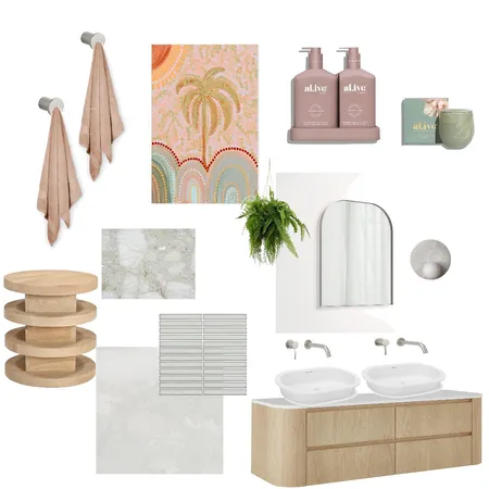 Kids Bathroom Interior Design Mood Board by Jessie T Designs- Specialising in: Interior Design, Colour Consulting, Interior Decorating and Styling for Sale on Style Sourcebook