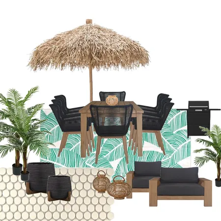 Bali Garden Interior Design Mood Board by Bianca -Studio Property on Style Sourcebook