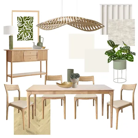 Module 9 – Samples Board – Dining Room Interior Design Mood Board by Kerkmann on Style Sourcebook