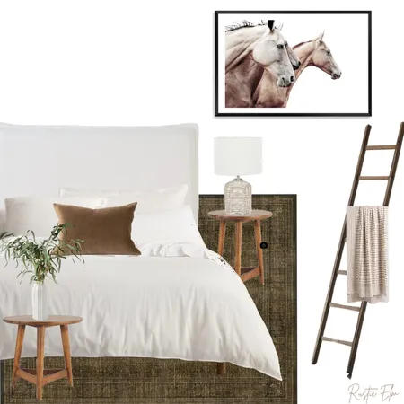 Modern Country Bedroom Interior Design Mood Board by Rustic Elm Interiors on Style Sourcebook