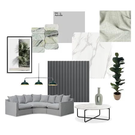 A Touch of Green Interior Design Mood Board by Scarlett Living Interiors on Style Sourcebook