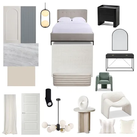 mood board bedroom Interior Design Mood Board by Reem11 on Style Sourcebook