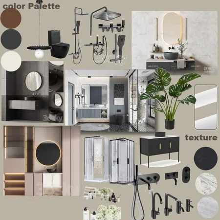 moodboard bathroom 2 Interior Design Mood Board by ALAA712 on Style Sourcebook