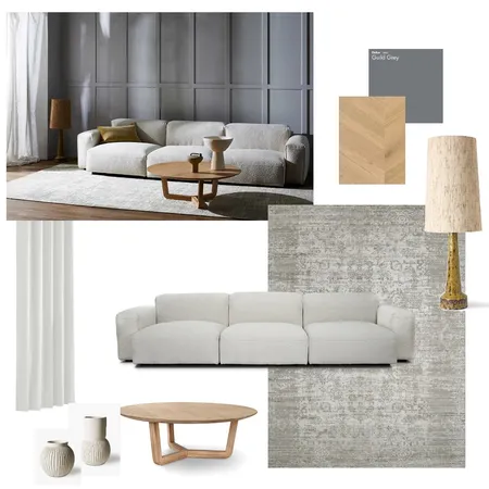 SOPHISTICATED NEUTRALS Interior Design Mood Board by Tallira | The Rug Collection on Style Sourcebook
